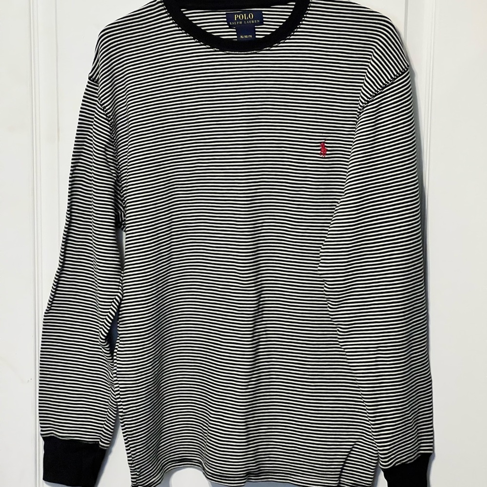 Polo Ralph Lauren Striped Sweatshirt [sz: XL]